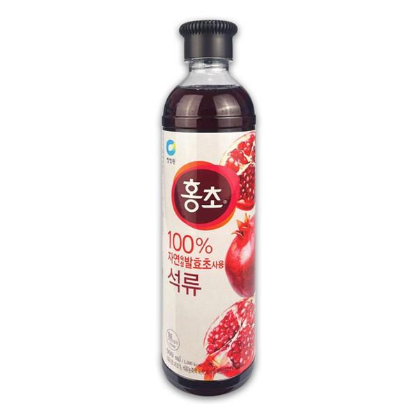 청정원 홍초 석류900ml -TJ 홍초 석류 석류홍초 석류음료 탄산수 음료 청정원 마시는홍초