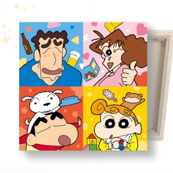 알파웨이 14800 보석십자수 25x25 짱구네 가족