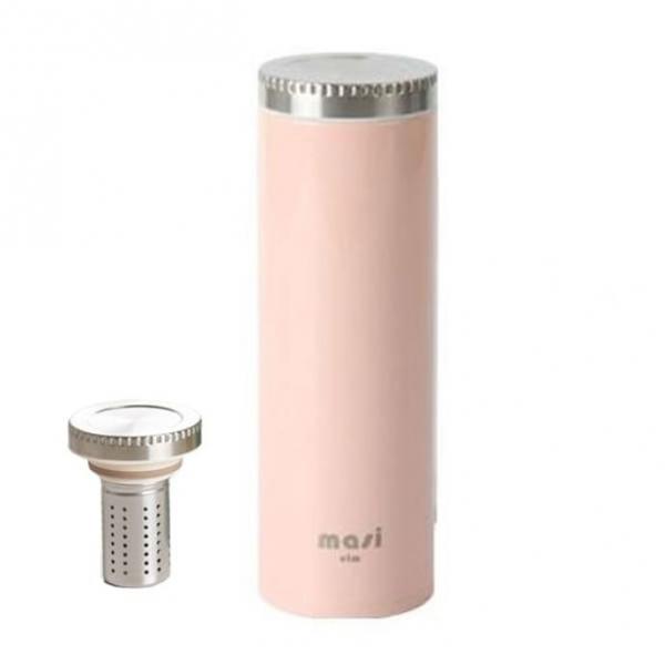 마시 텀블러 차망 보온 보냉 휴대용 보틀 핑크 300ML