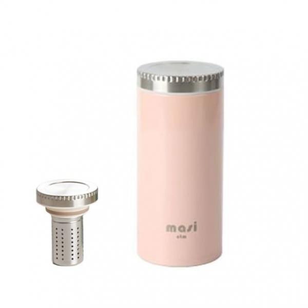 마시 텀블러 차망 보온 보냉 휴대용 보틀 핑크 200ML