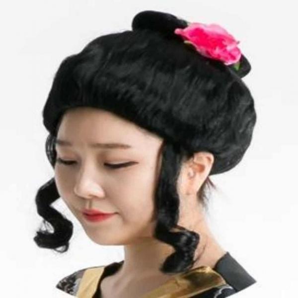게이샤가발 분장소품 할로윈코스프레 의상소품