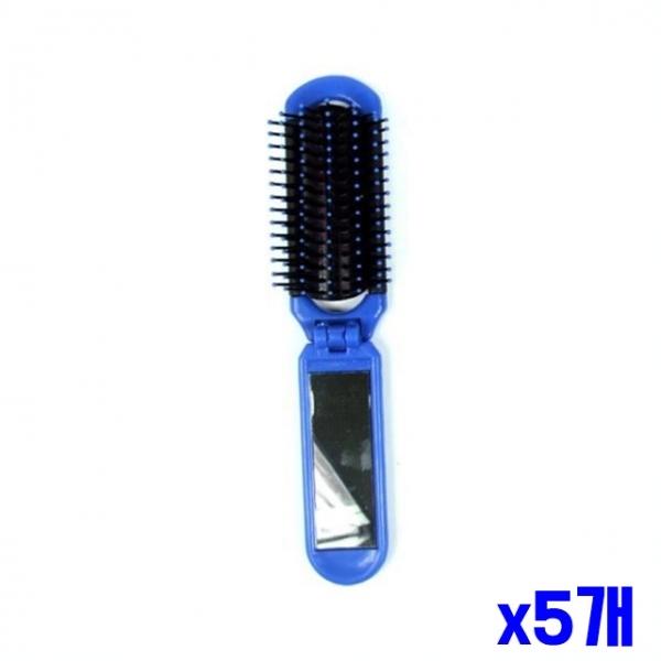 거울 부착 헤어빗 x5개 미용소품 머리빗 헤어소품