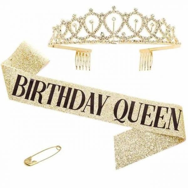 생일파티세트 생일파티머리띠 파티왕관 생일티아라세트