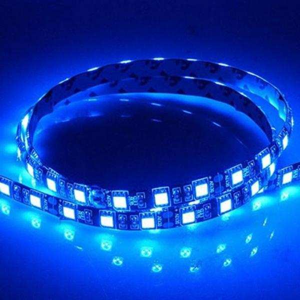 플렉시블 LED바 자동차 튜닝 LED 조명 블루 24V 5m