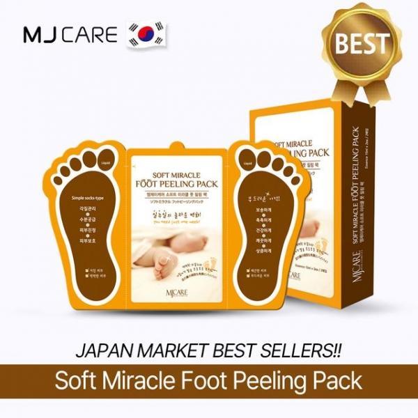 엠제이케어 소프트 미라클 풋 필링 팩 2매(1박스)