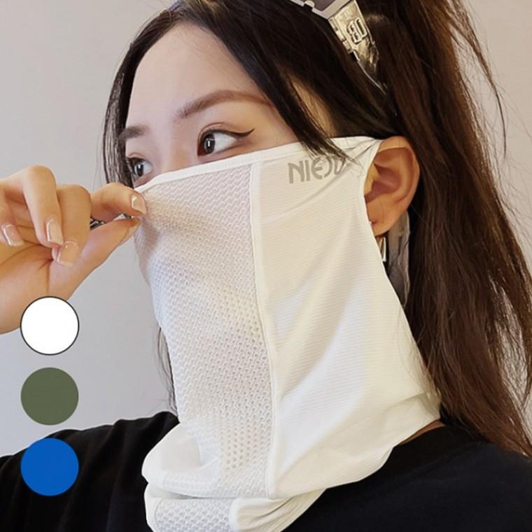 NIE 세련된 메쉬 마스크 쿨목토시 아이스머프 남녀 페이스가드 골프 라이딩 등산 낚시 스포츠마스