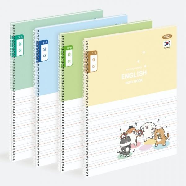 펜피아 1000 초등 스프링노트 3-6 영어 1박스 200권