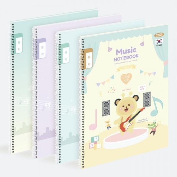 펜피아 1000 초등 스프링노트 1-6 음악 1박스 200권