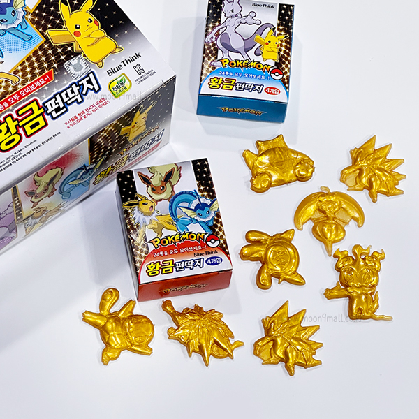 스터 황금 펀 딱지 미니 고무딱지 (1박스 18개입)