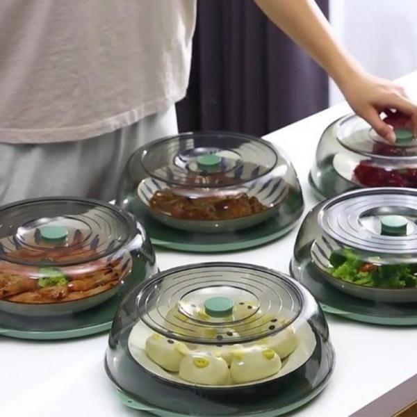 PET 푸드 커버 케이크 보관함 빵 덮개 돔 뚜껑 받침 세트 베이커리 케익 음식 디저트