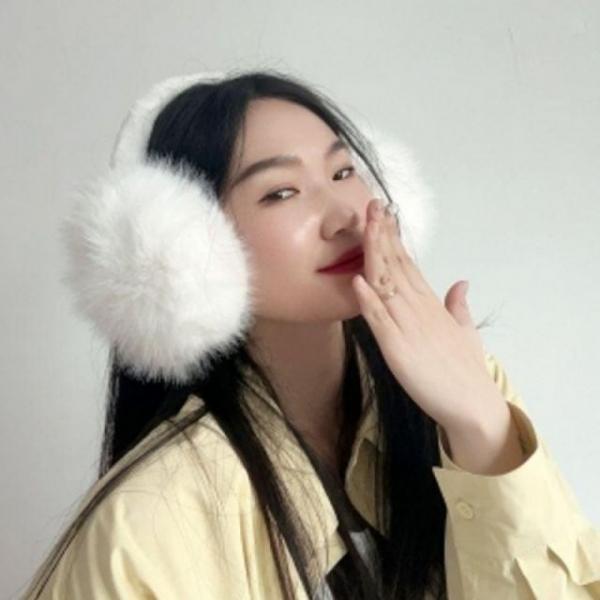 페이크 밍크 귀마개 접이식 겨울 귀덮개이어 머프 겨울털 겨울귀 도리 방한