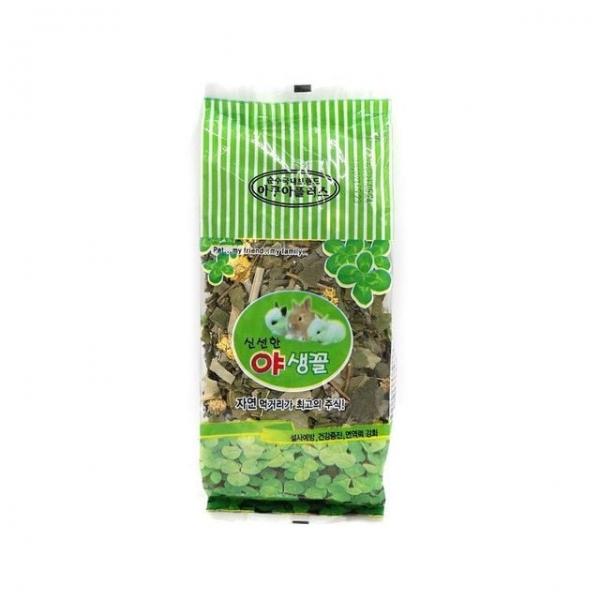 신선한야생꼴 토끼 기니피그 먹이 80g 건초류 어린토끼 간식 사료 건초 소동물먹이
