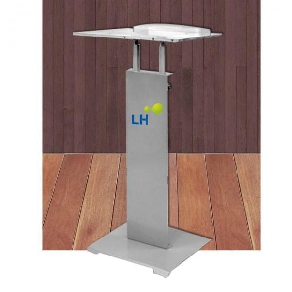 아크릴 단상 학교 강연대 사화자 연설대 이동식 강의대 교탁 교회 학원용 연단 60