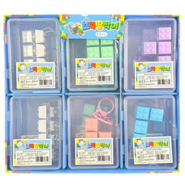 LED4구브릭딸깍이 12개입 랜덤발송