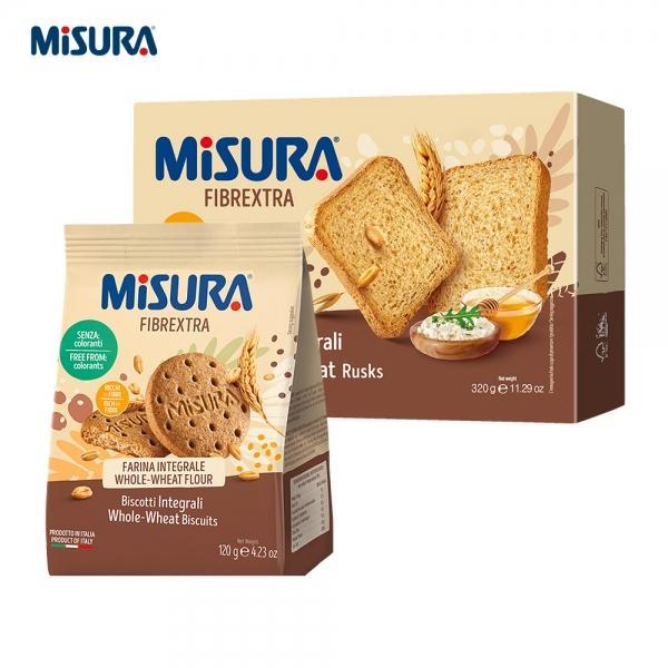 미주라 통밀비스켓 120g 1박스 + 미주라 토스트비스켓 320g 1박스