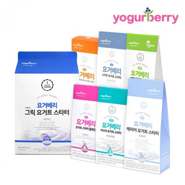 요거베리 플레인 스타터 1박스 홈메이드 요거트 유산균 종균