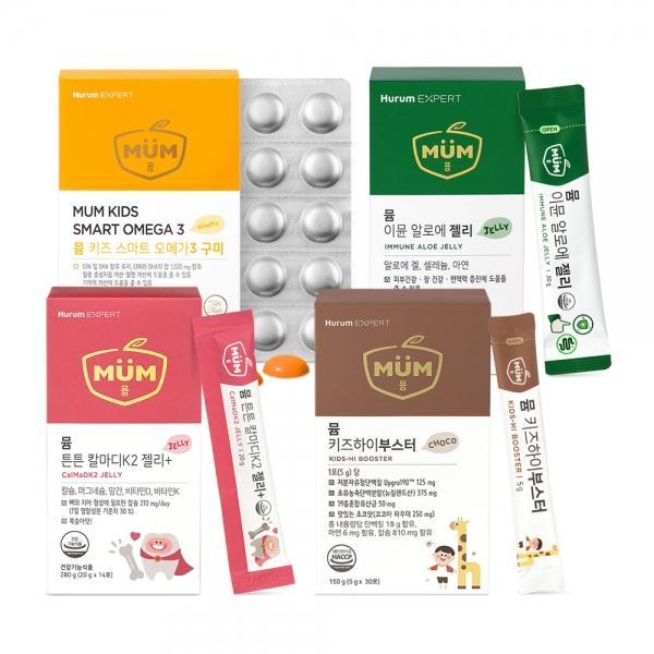 뮴 종합 패키지 오메가3 구미 칼마디K2 알로에 젤리 하이부스터