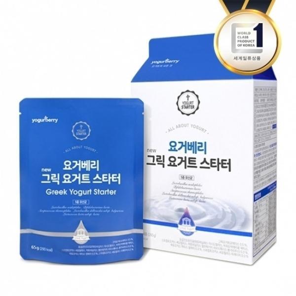 요거베리 수제 그릭 요거트 스타터 고 단백질 칼슘 1박스