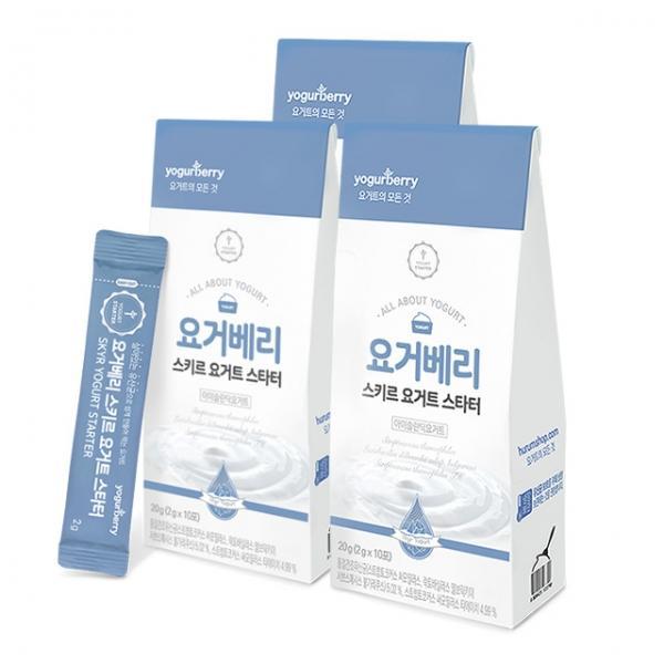 요거베리 스키르 요거트 스타터 30포 아이슬란딕 유산균 종균 그릭 요거트 만들기