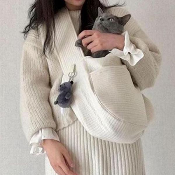 고양이 반려동물 슬링백 애견 강아지 슬링백 숄더백 외출 가방