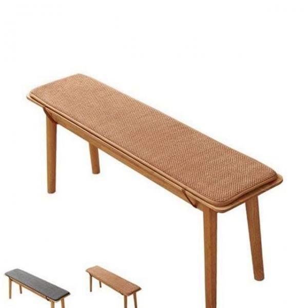 폭신한 벤치 의자 방석 도톰한 긴의자 방석 30x120cm 스트랩 쿠션