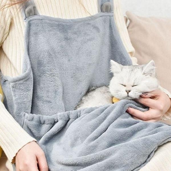 강아지 고양이 그루밍 앞치마 캐리어 고양이 캥거루 앞치마 빠짐 방지