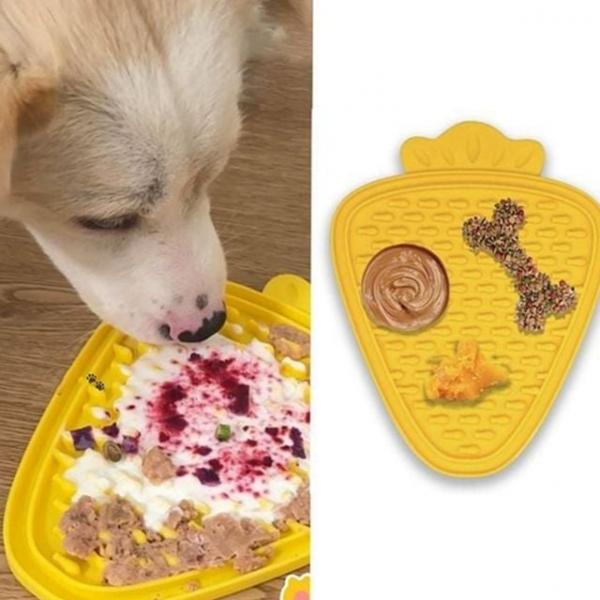 논슬립 강아지 식판 천천히 고양이 식판 급체 방지