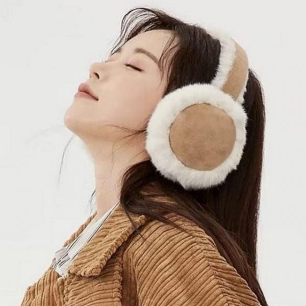 극세사 접이식 귀마개 데일리 양털 귀마개 귀도리 남성 겨울
