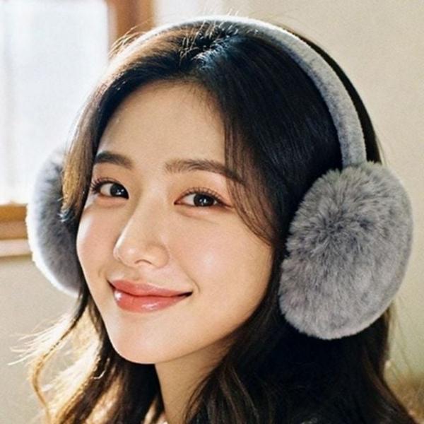 방한 겨울 귀마개 뽀글이 여성 귀마개 접이식 보온 커플