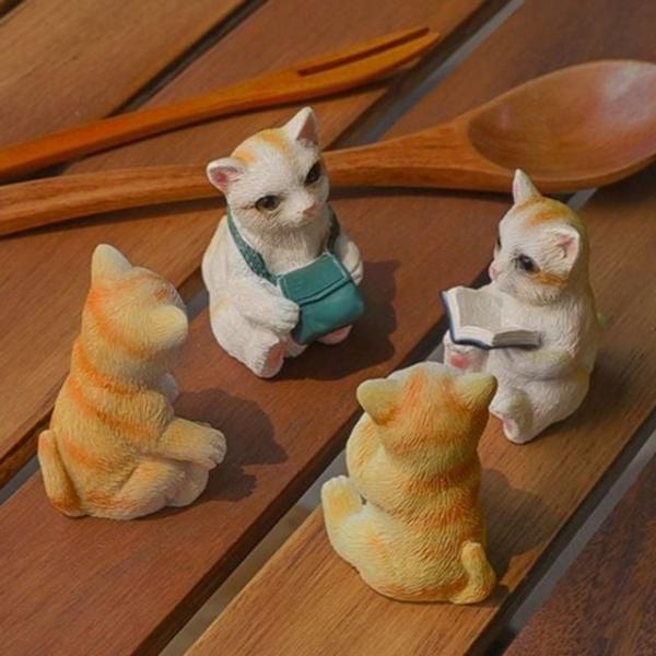 인테리어 고양이 장식 소품 장식용 고양이 집들이 선물용