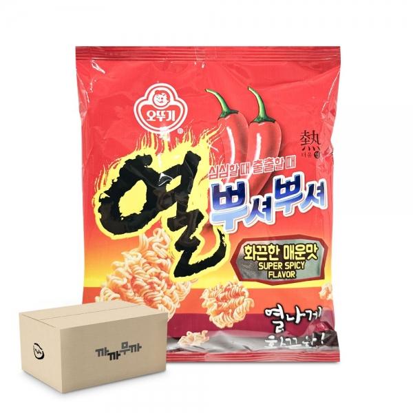 오뚜기 열 뿌셔뿌셔 화끈한 매운맛 90g (1박스-24개)