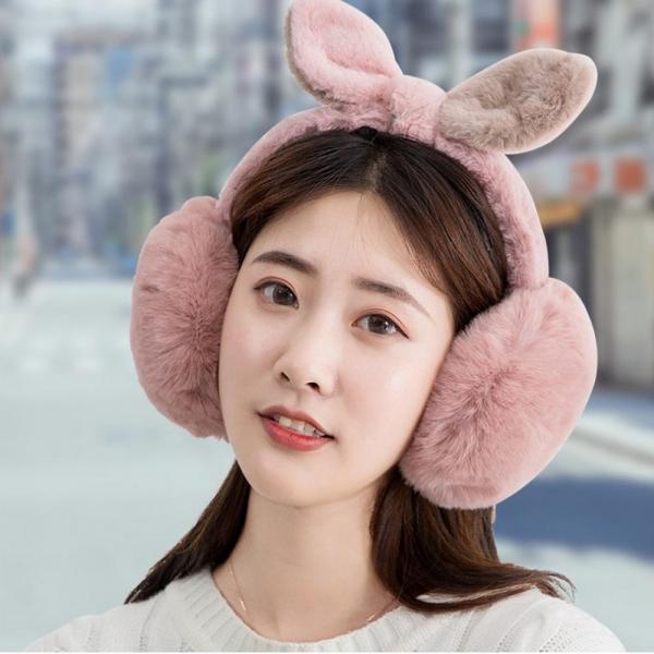 왕리본귀마개 여성귀마개 방한귀마개 방한용품 리본귀마개 귀달이 털귀마개 여자귀마개 귀여운귀마개