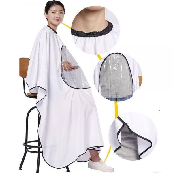 투명 창문 미용컷트보 커트보 염색보 파마보 미용앞치마 미용실앞치마 미용가운 어린이커트보
