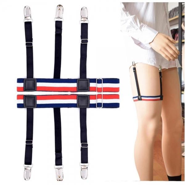 칼라 셔츠고정밴드 셔츠빠짐방지벨트 셔츠고정 셔츠가터 남자가터벨트 셔츠벨트 셔츠가터벨트 셔츠밴드