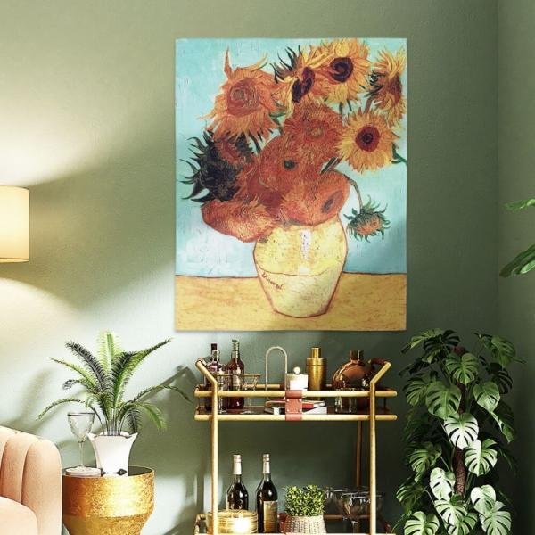 반고흐 패브릭 포스터 해바라기A S