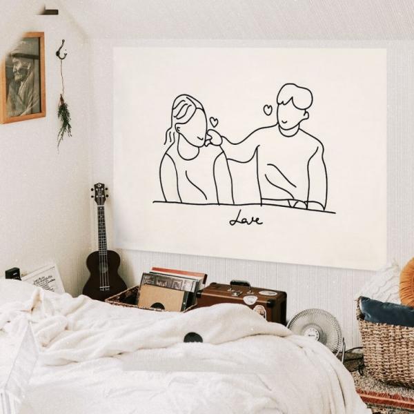 대형 패브릭 포스터 볼콕하트 S