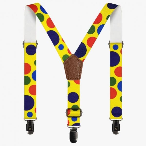 패턴 어린이 멜빵 방울