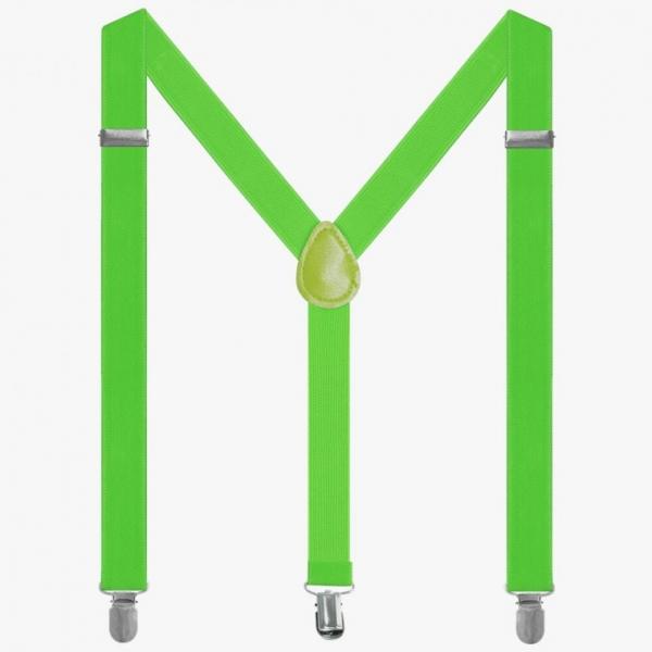 컬러 멜빵 성인용 그린
