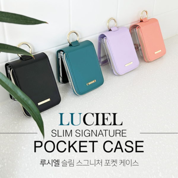 갤럭시 Z 플립7(SM-F766) 루시엘 슬립 시그니처 포켓 케이스