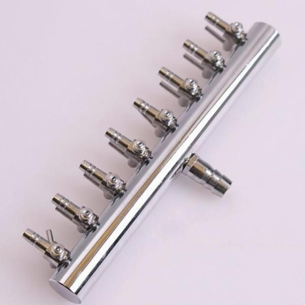 수족관 브로와 10구 에어분배기 에어조절 밸브세트