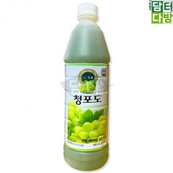 주스 원액 음료 농축액 청포도