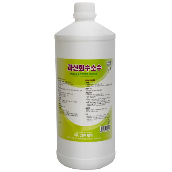 삼현 과산화수소수 1L 5개 상처 소독약 세척 살균