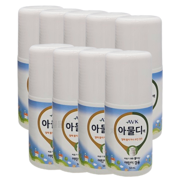AVK 알로에베라 아물디액 50ml 9개 볼타입 가려움완화