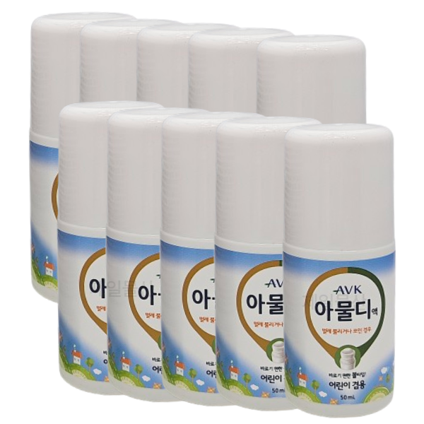 AVK 알로에베라 아물디액 50ml 10개 볼타입 가려움완화