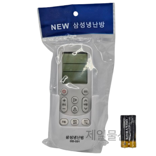 OD 331  냉난방 에어컨 리모컨 리모콘 무풍 기능