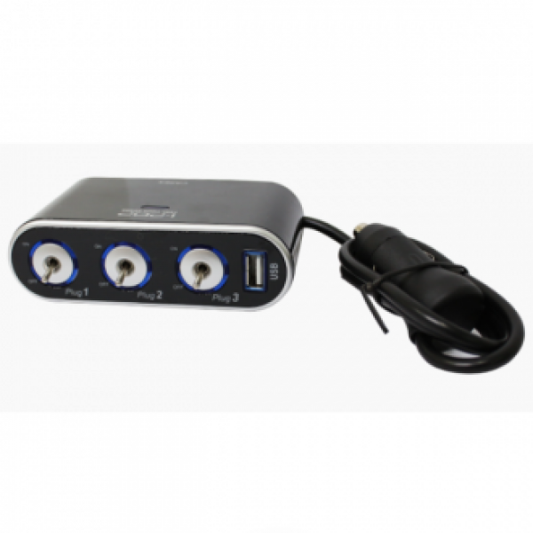 아이팝 스위치 USB 3구 소켓