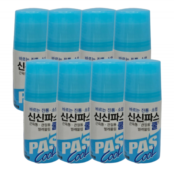 신신파스 바르는 쿨 8개 파프 벌레물림 연고 진통 소염