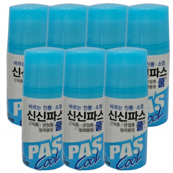 신신파스 바르는 쿨 7개 파프 벌레물림 연고 진통 소염