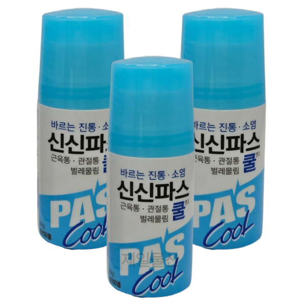 신신파스 바르는 쿨 3개 파프 벌레물림 연고 진통 소염