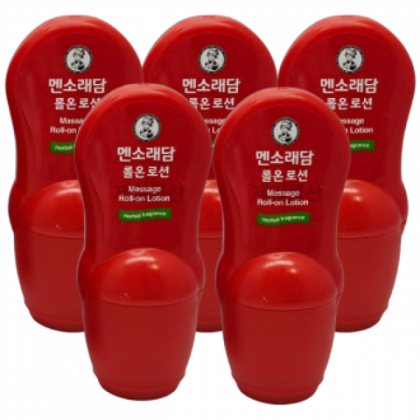 맨소래담 핫 롤온 로션 50ml 바르는 릴렉싱 5개